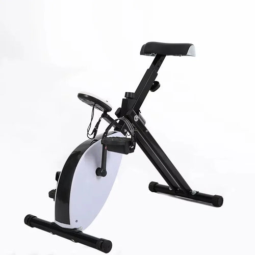 Portable Lightweight Magnetic Control Exercise Bike - New Arrival for Home Gym Use Foldable Design for Leg Training