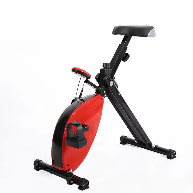 Portable Lightweight Magnetic Control Exercise Bike - New Arrival for Home Gym Use Foldable Design for Leg Training
